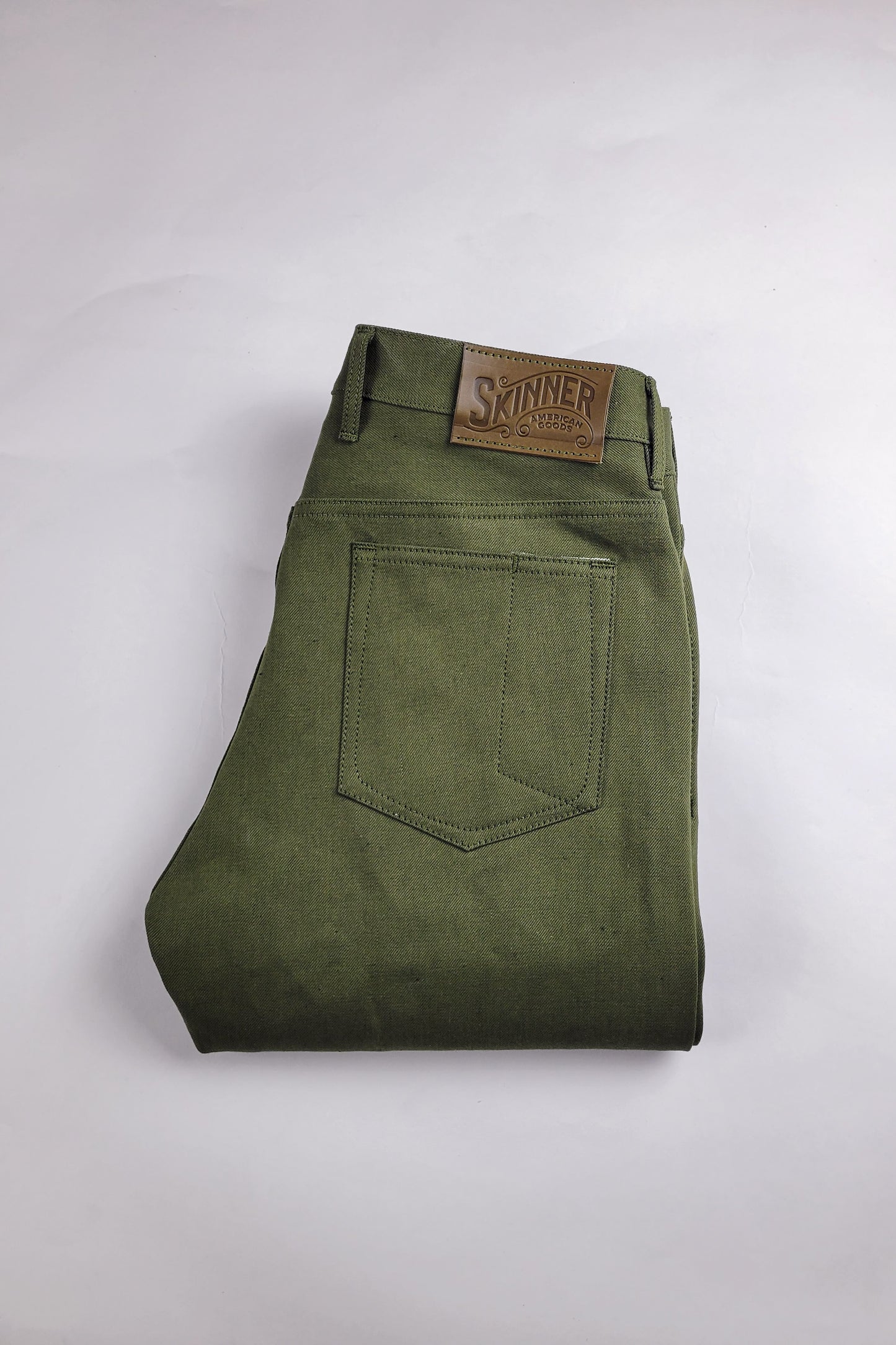 Standard Fit - 13.5oz. Nihon Menpu Green Selvedge