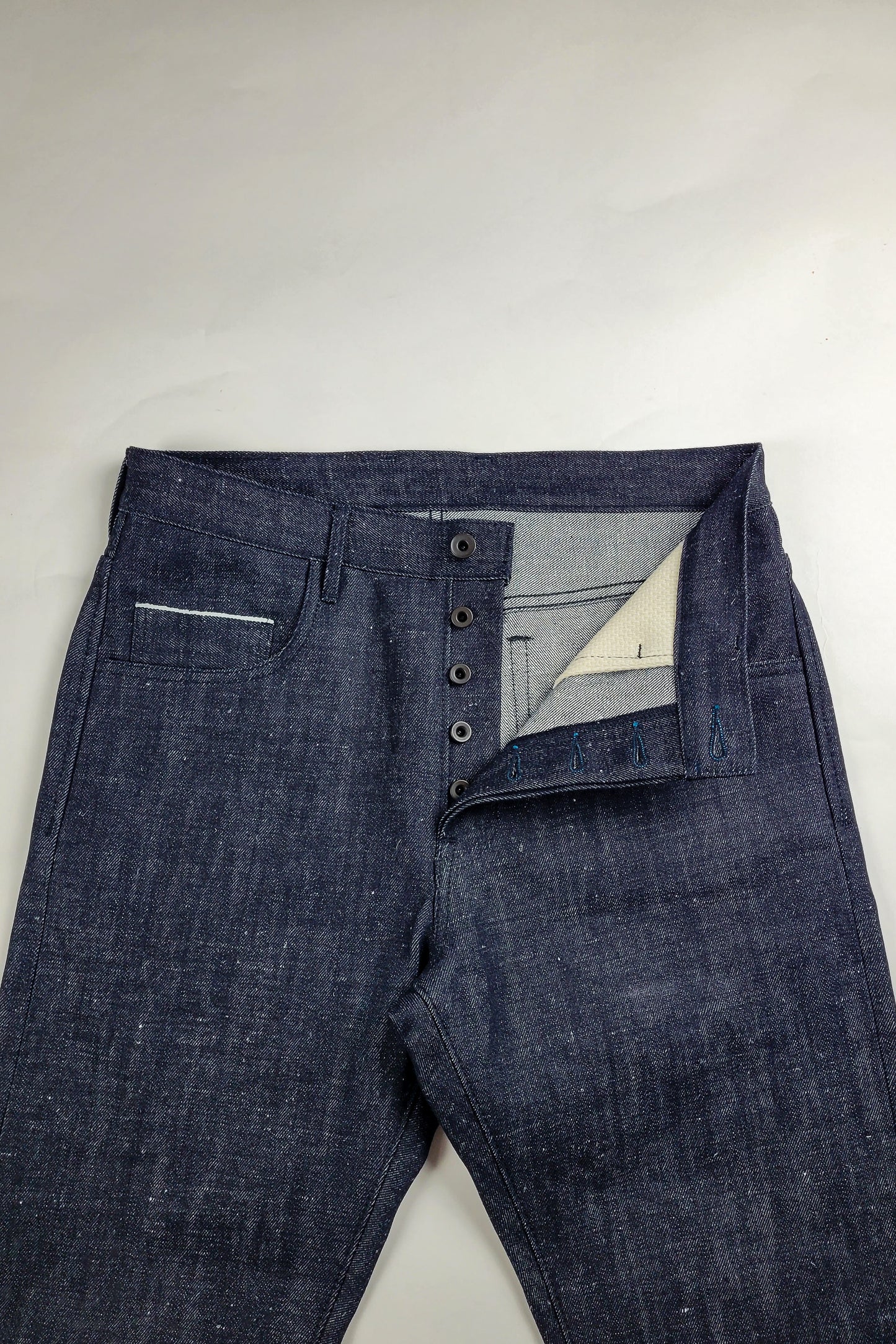 Standard Fit - Japanese Hemp Neppy Selvedge