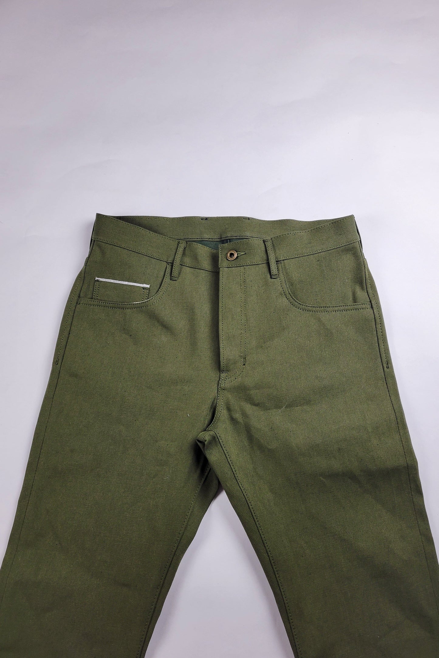 Standard Fit - 13.5oz. Nihon Menpu Green Selvedge 31 x 33