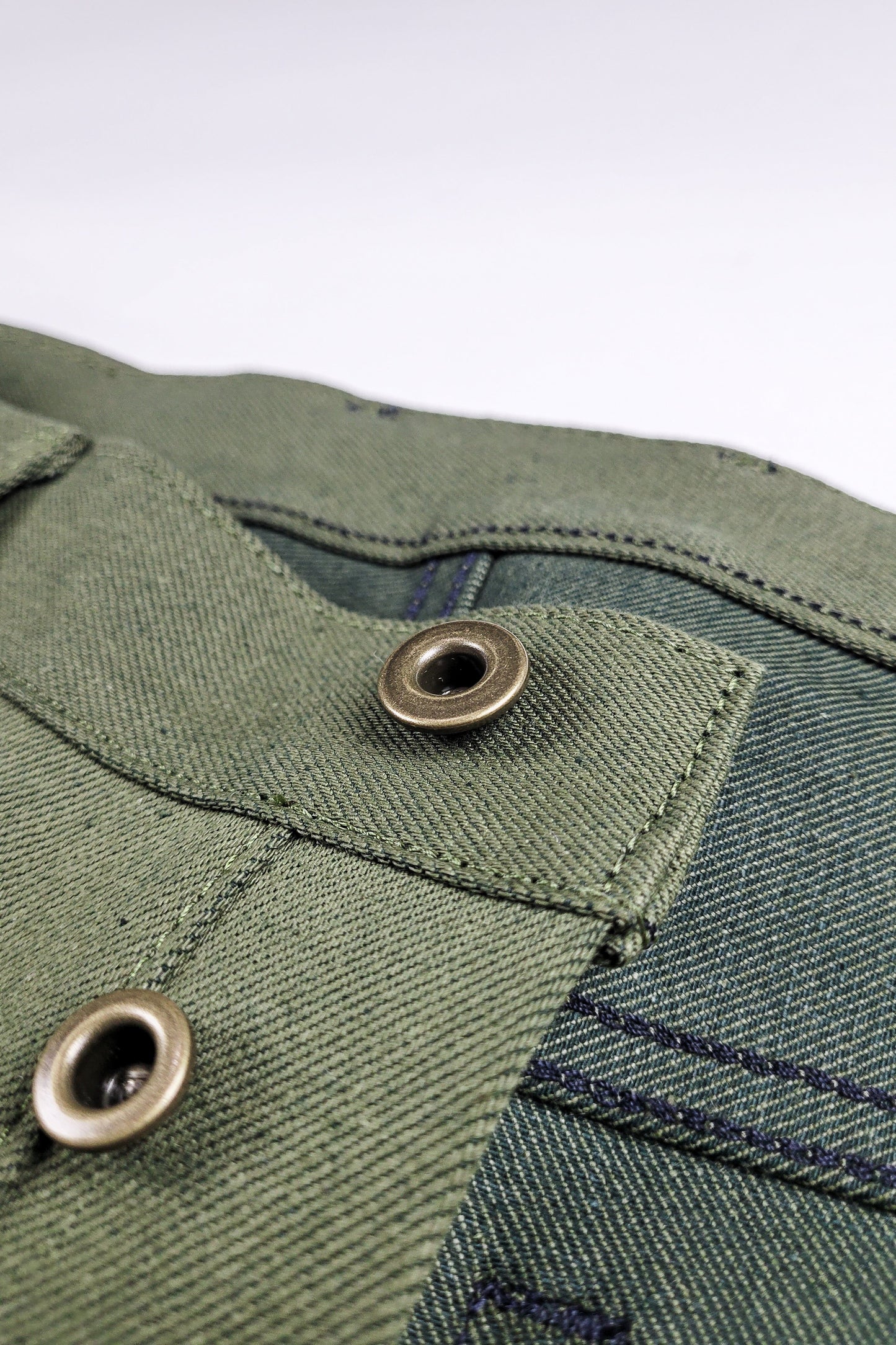 Standard Fit - 13.5oz. Nihon Menpu Green Selvedge 31 x 33