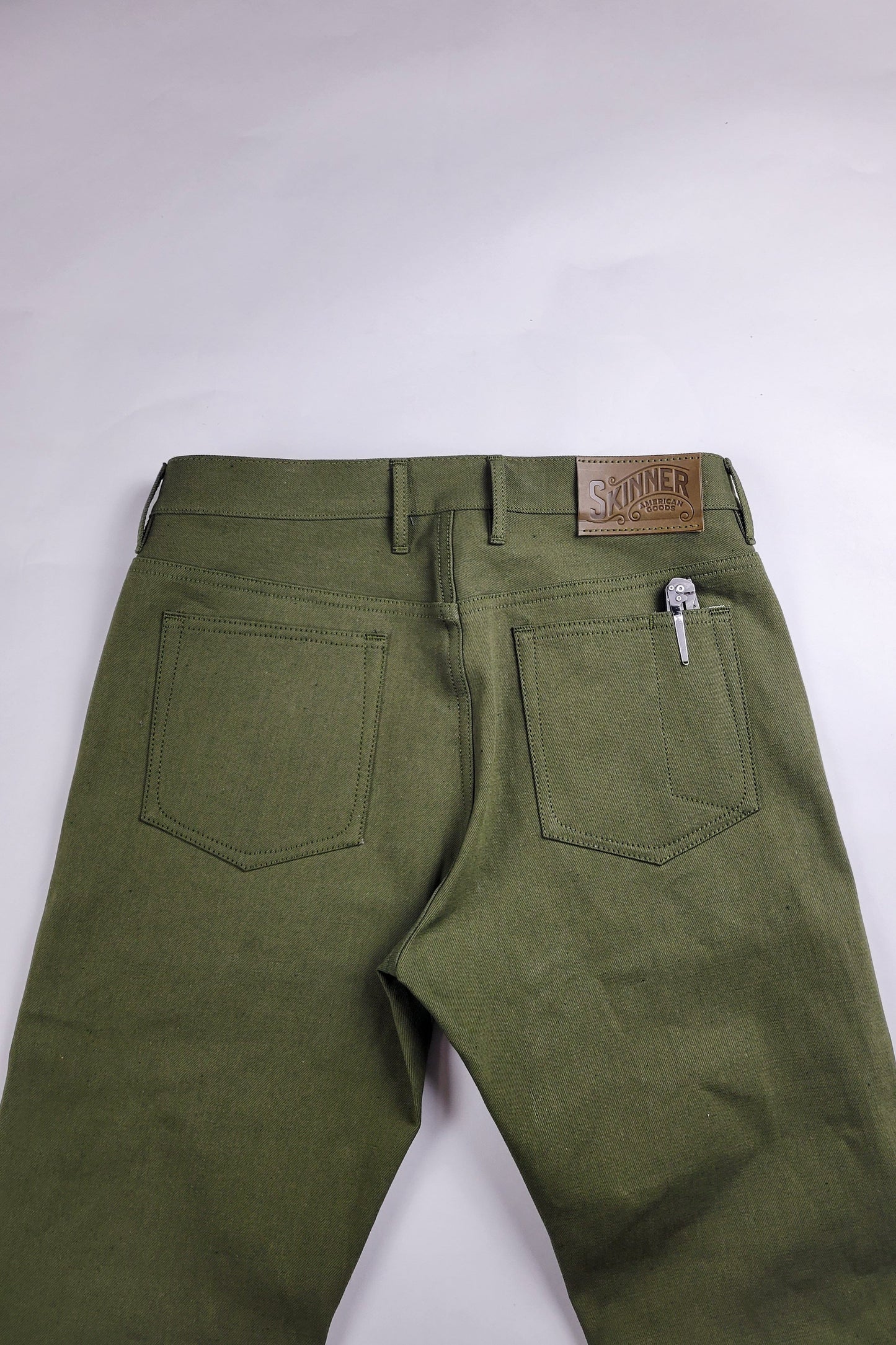 Standard Fit - 13.5oz. Nihon Menpu Green Selvedge 31 x 33