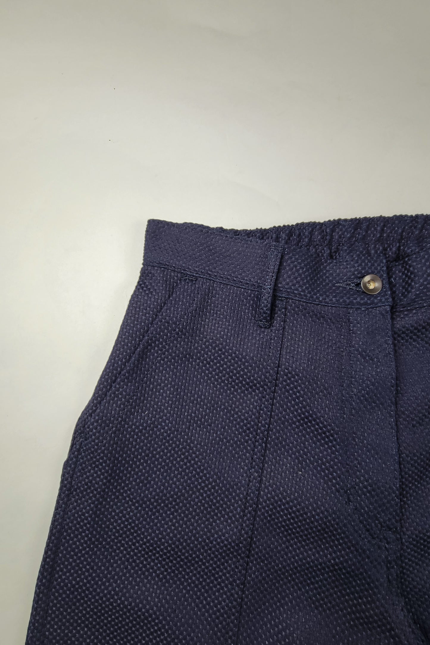 Fatigue Shorts - 12oz. Indigo Sashiko Size Exchange Small