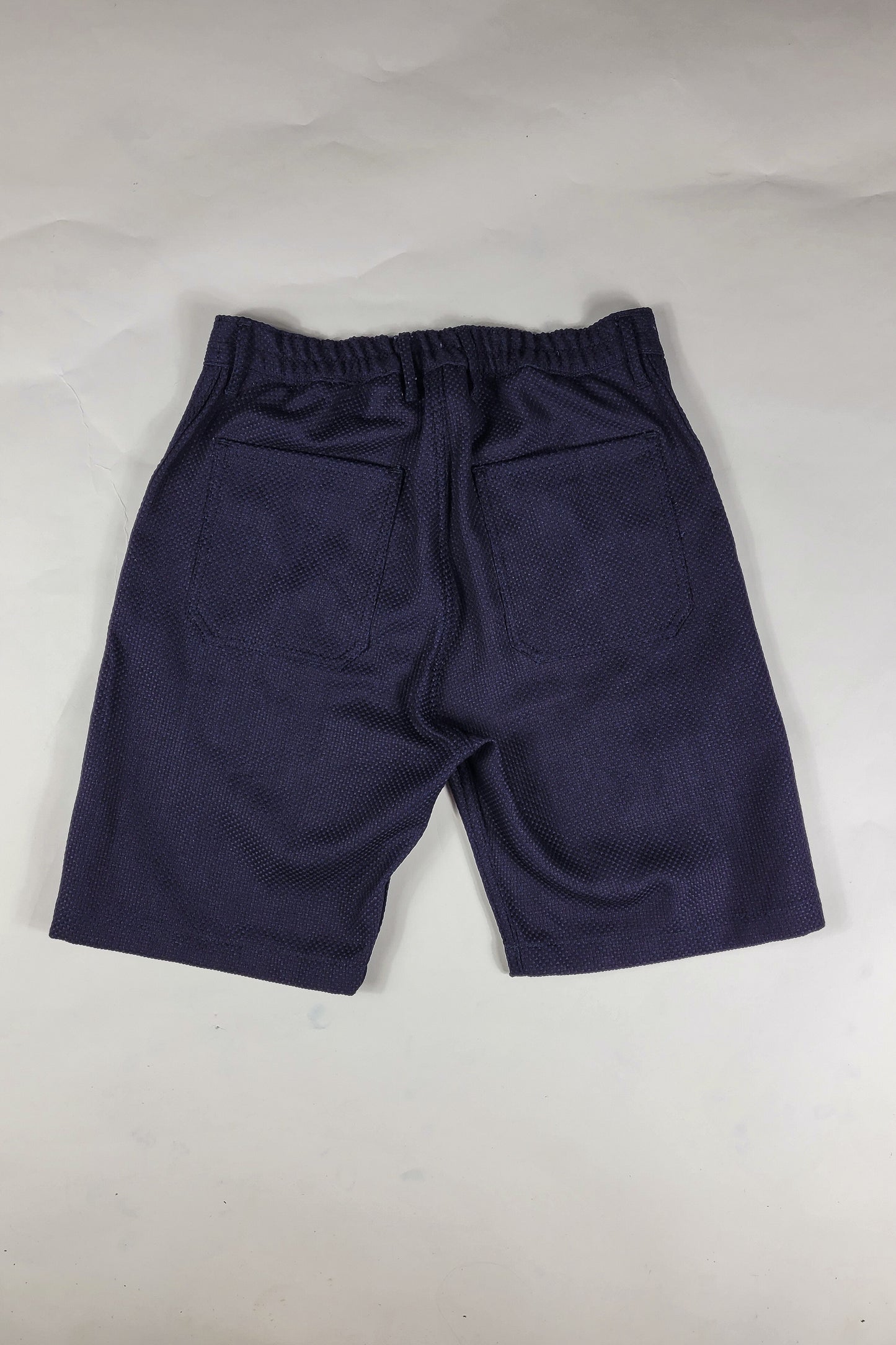 Fatigue Shorts - 12oz. Indigo Sashiko Size Exchange Small