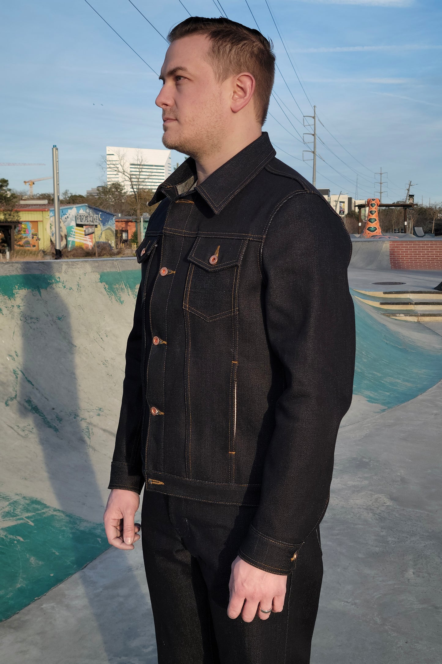 Selvedge Jacket - 22oz. Extra Heavyweight Japanese Selvedge