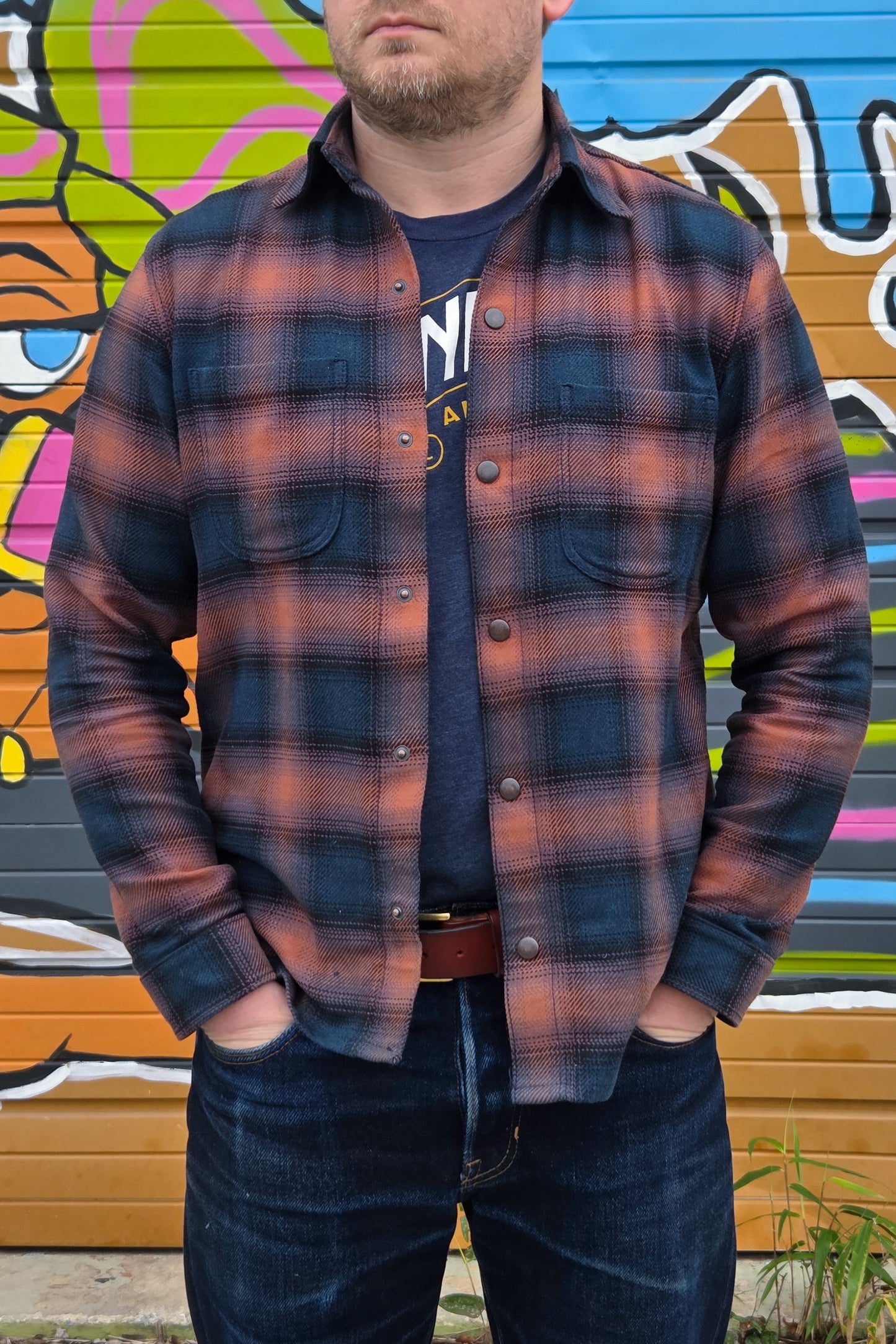 Work Shirt - Japanese Ombre Check
