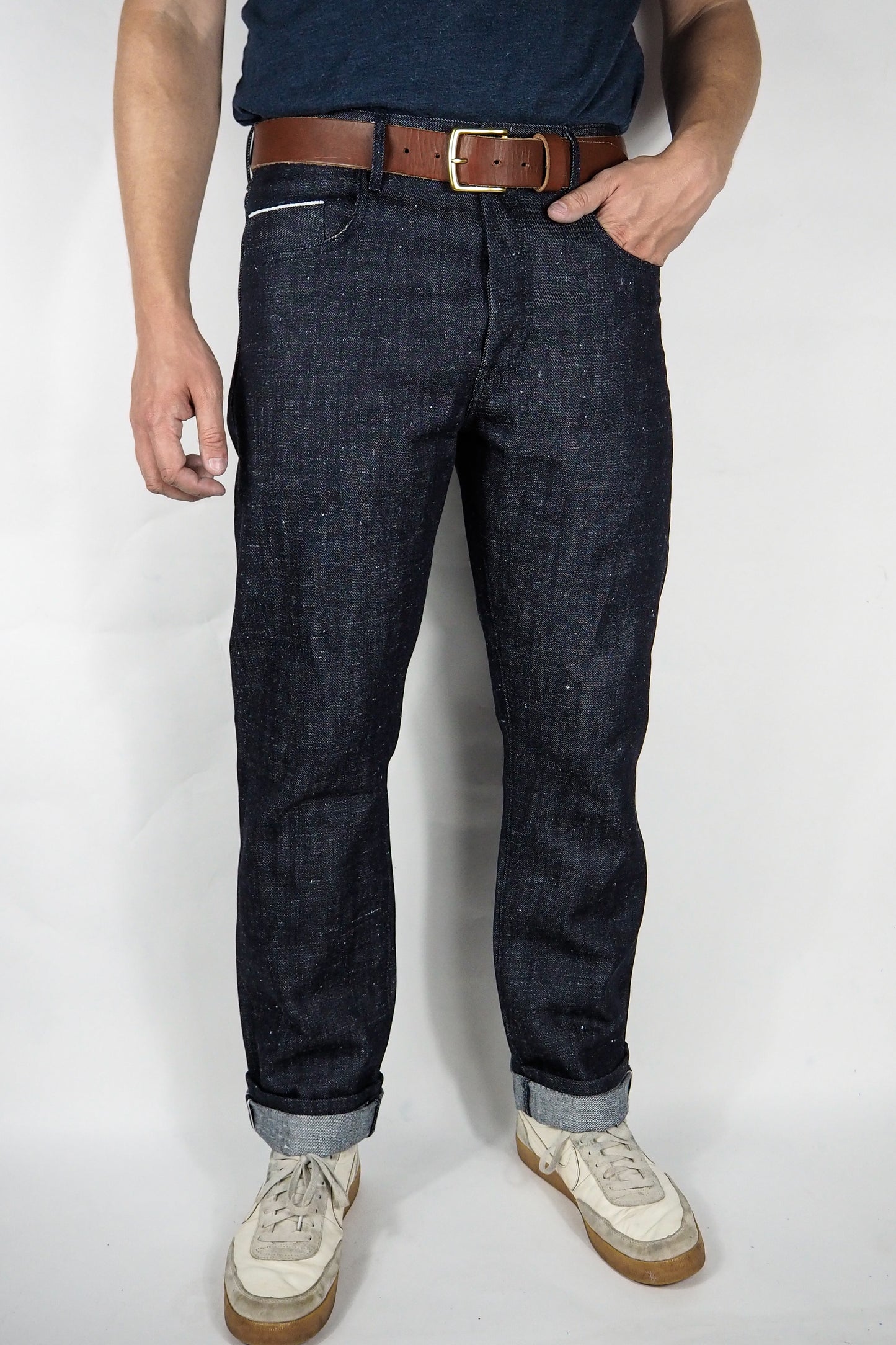 Standard Fit - Japanese Hemp Neppy Selvedge