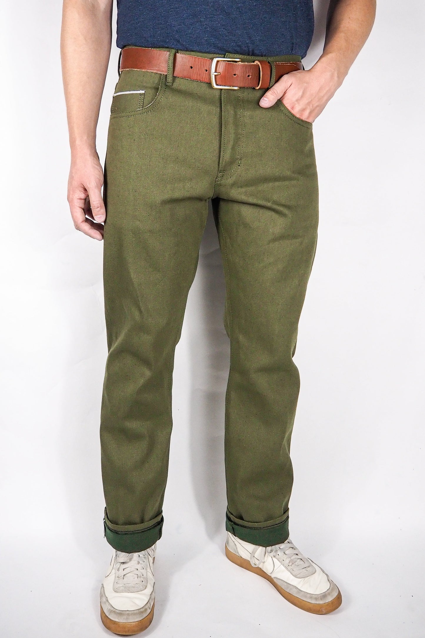 Standard Fit - 13.5oz. Nihon Menpu Green Selvedge 31 x 33