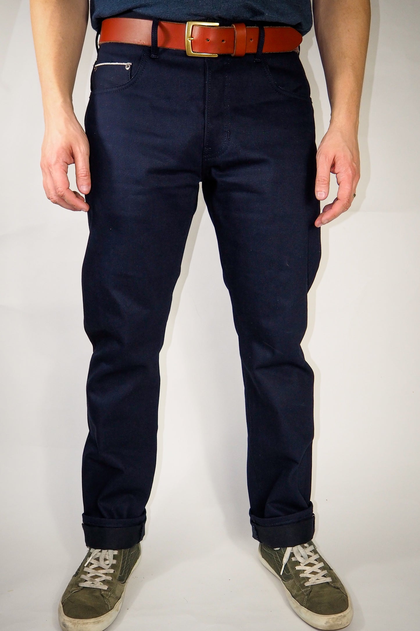 Standard Fit - 13.5oz. Indigo x Black Selvedge Sample 33 x 34