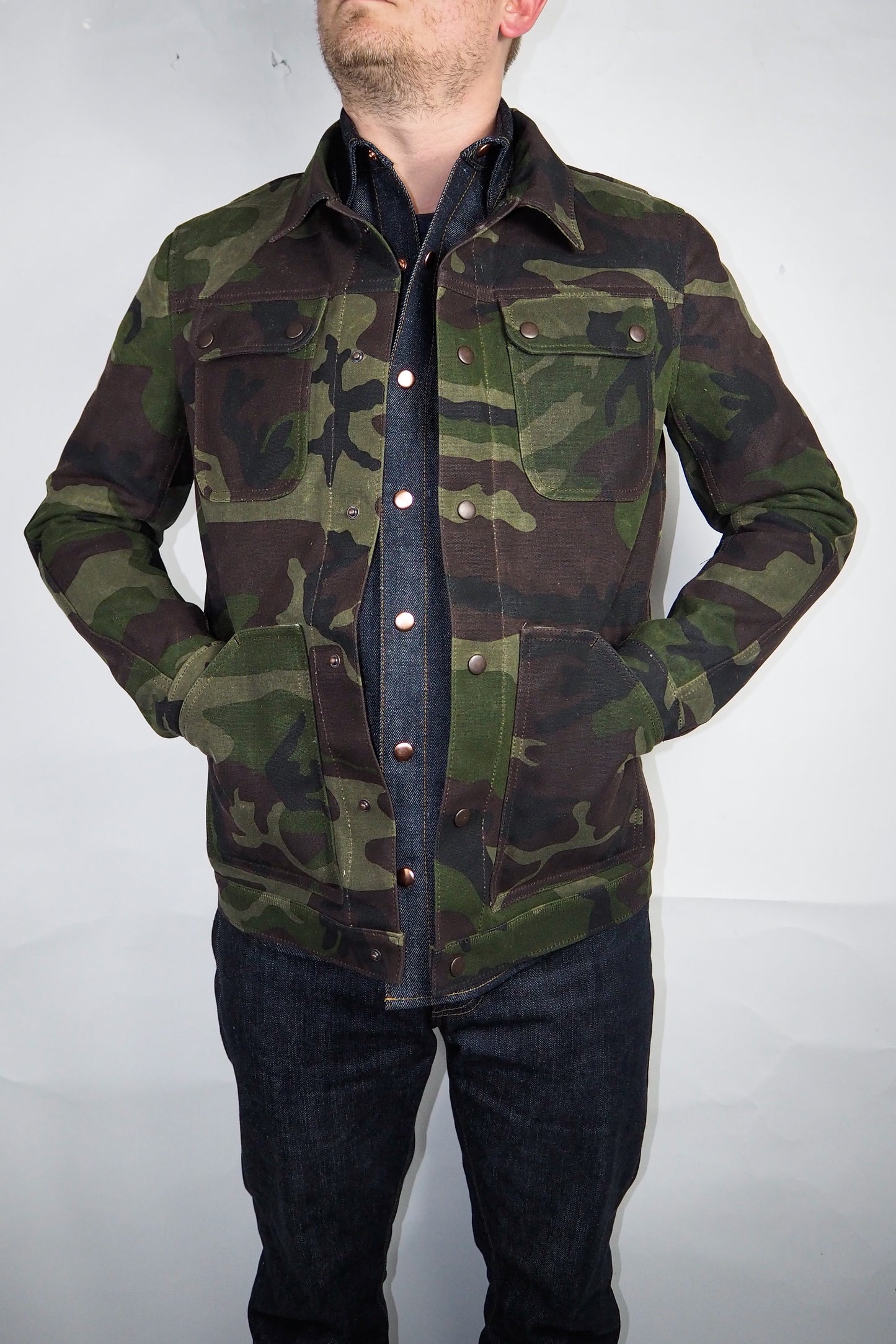 Ranger Jacket - 16oz. Camo Waxed Canvas