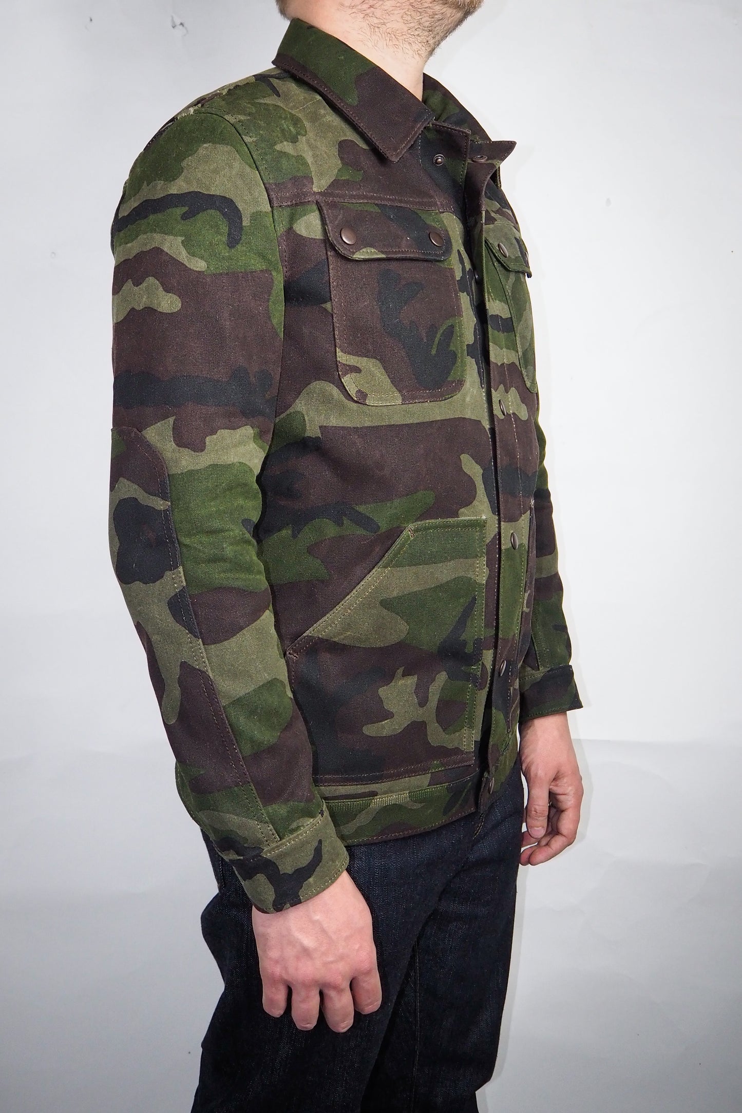 Ranger Jacket - 16oz. Camo Waxed Canvas