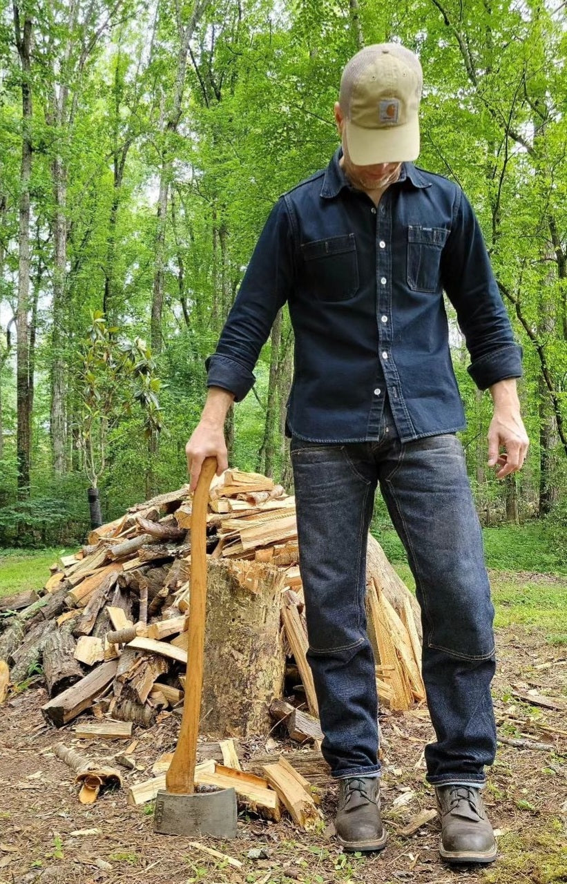 Work Pants - 14oz. Vidalia Mills Indigo Selvedge Denim