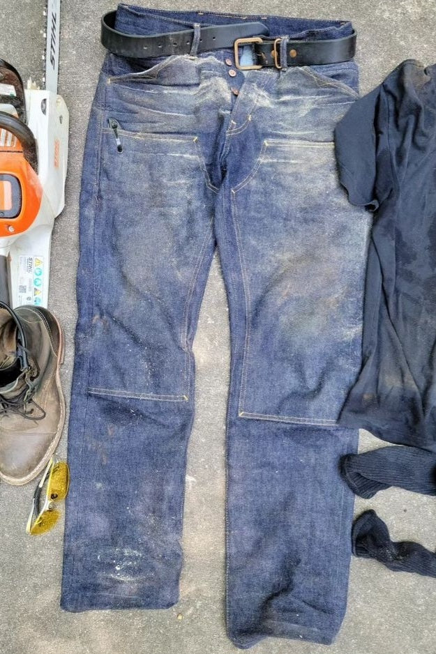 Work Pants - 14oz. Vidalia Mills Indigo Selvedge Denim