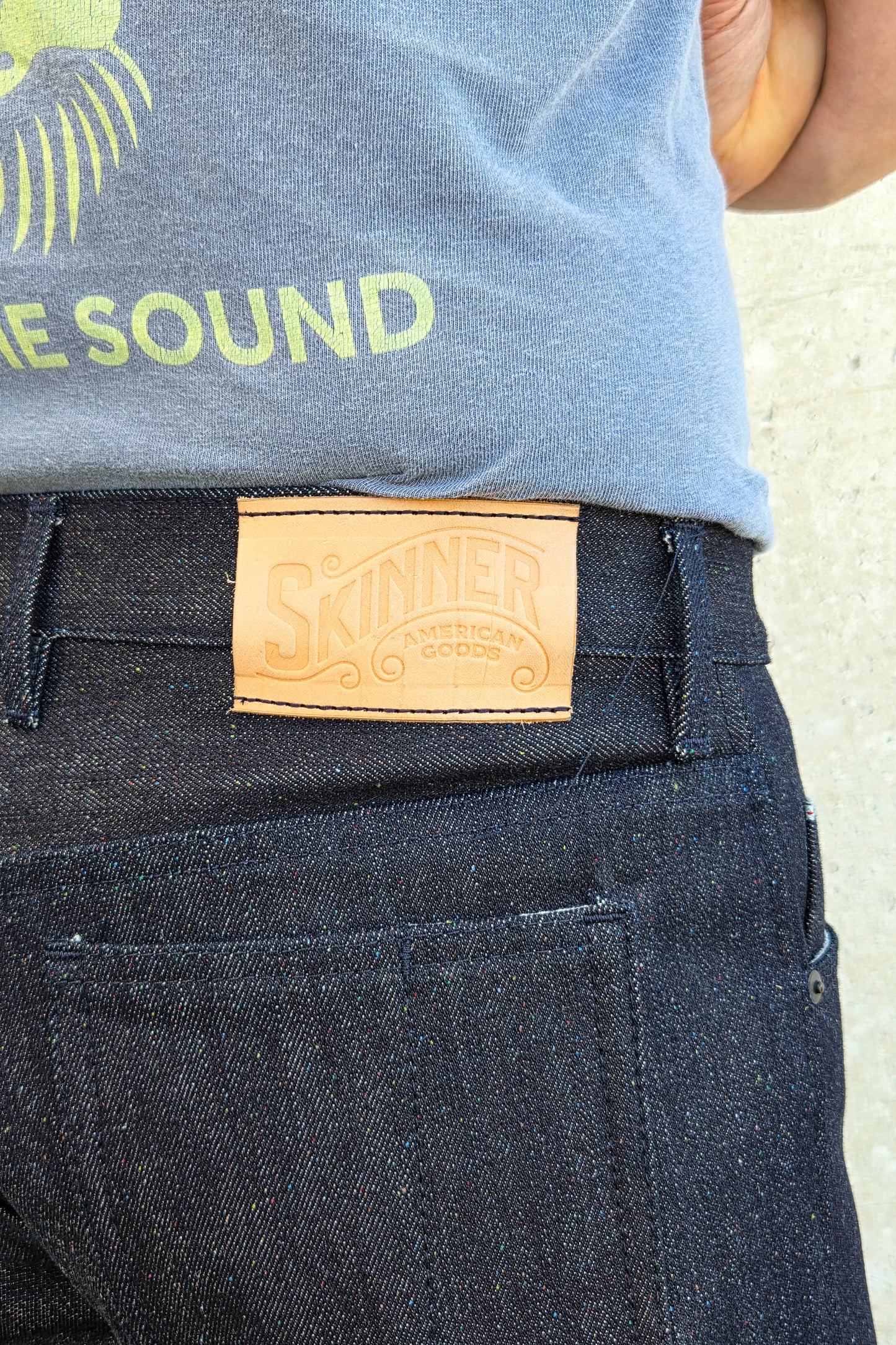 Standard Fit - 18oz. Rainbow Nep Selvedge