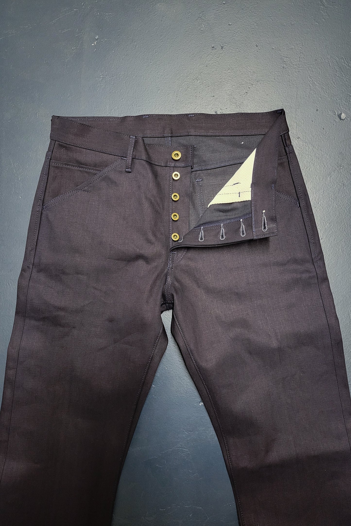 Casual Denim Pants - 14oz. Japanese Double Indigo Selvedge Denim