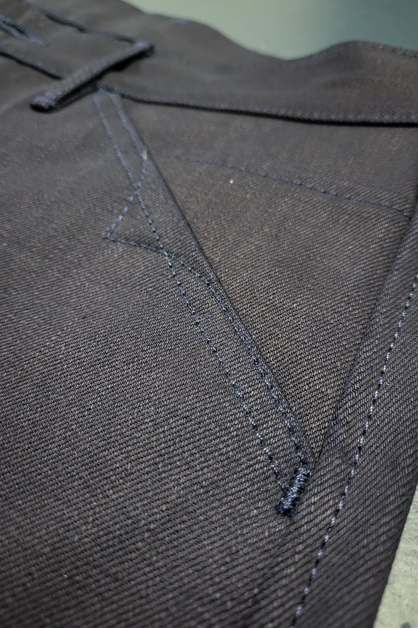 Casual Denim Pants - 14oz. Japanese Double Indigo Selvedge Denim