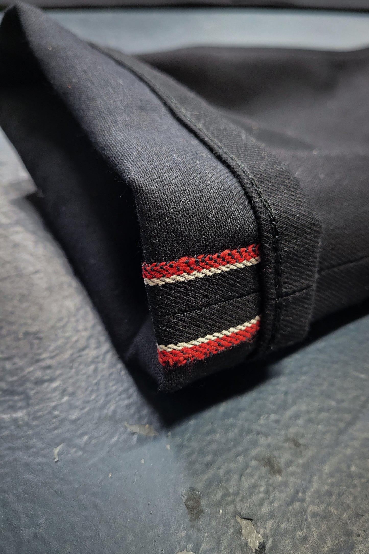 Work Pants - 13.5oz. Vidalia Mills Black Selvedge