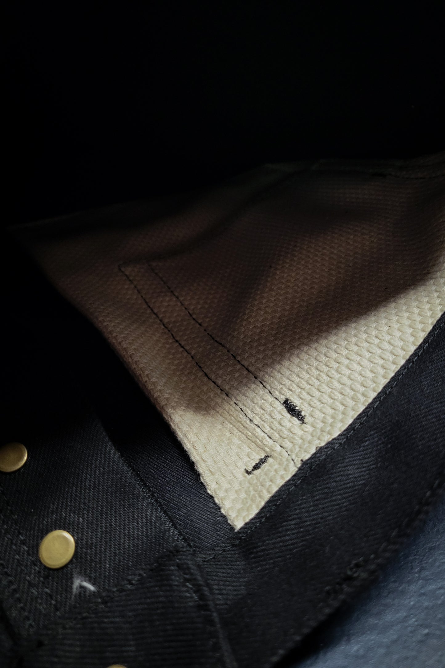 Work Pants - 13.5oz. Vidalia Mills Black Selvedge