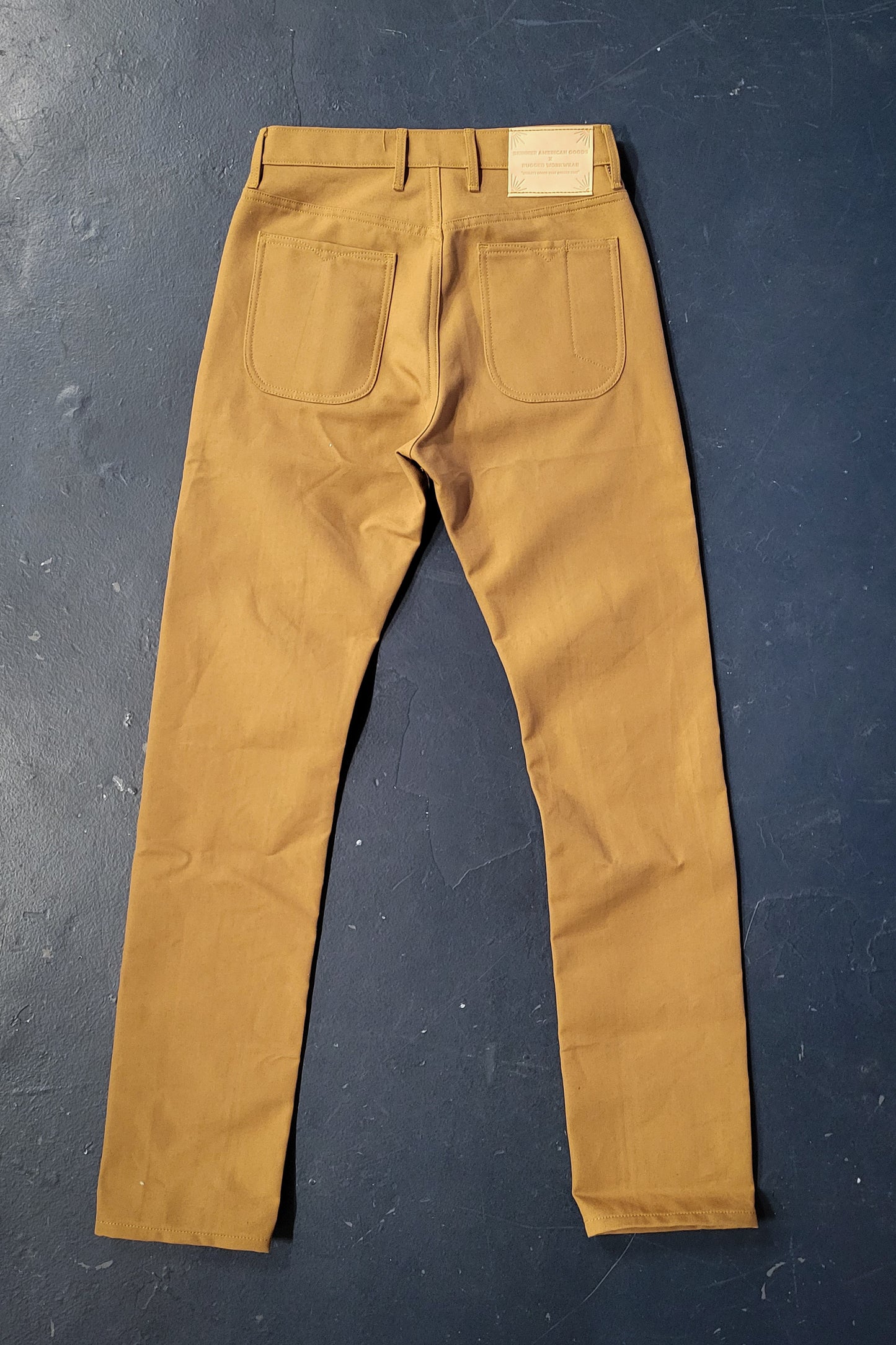 Casual Denim Pants - 12oz. USA Tan Canvas