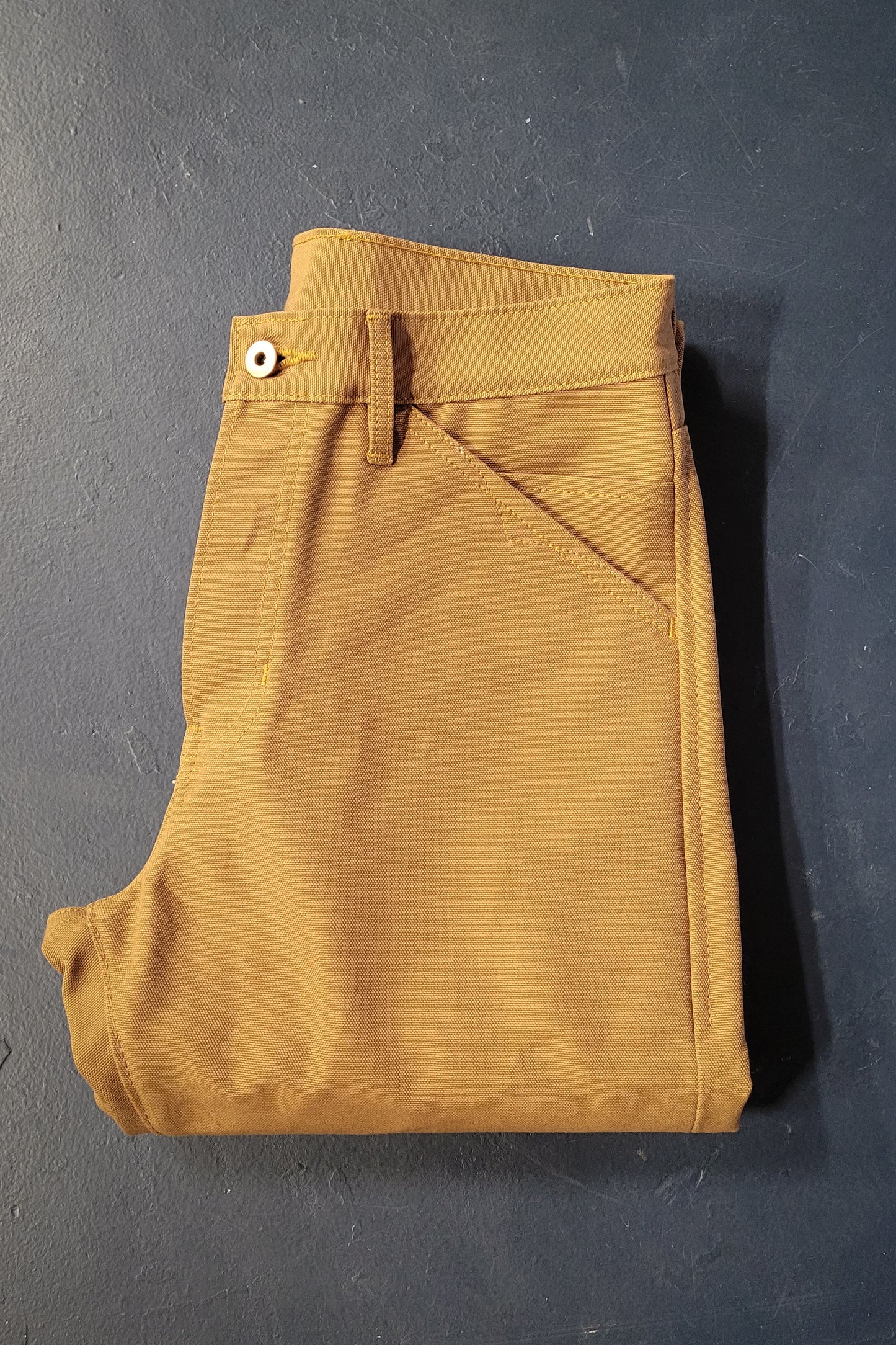 Casual Denim Pants - 12oz. USA Tan Canvas