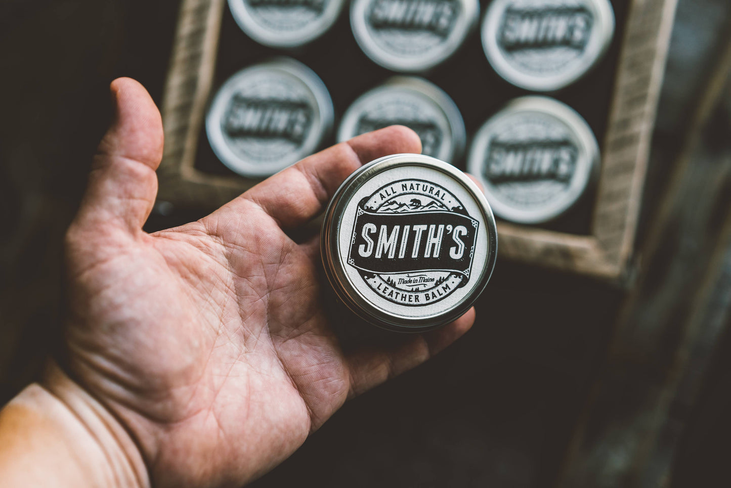 Smith's Leather Balm 1oz. tin