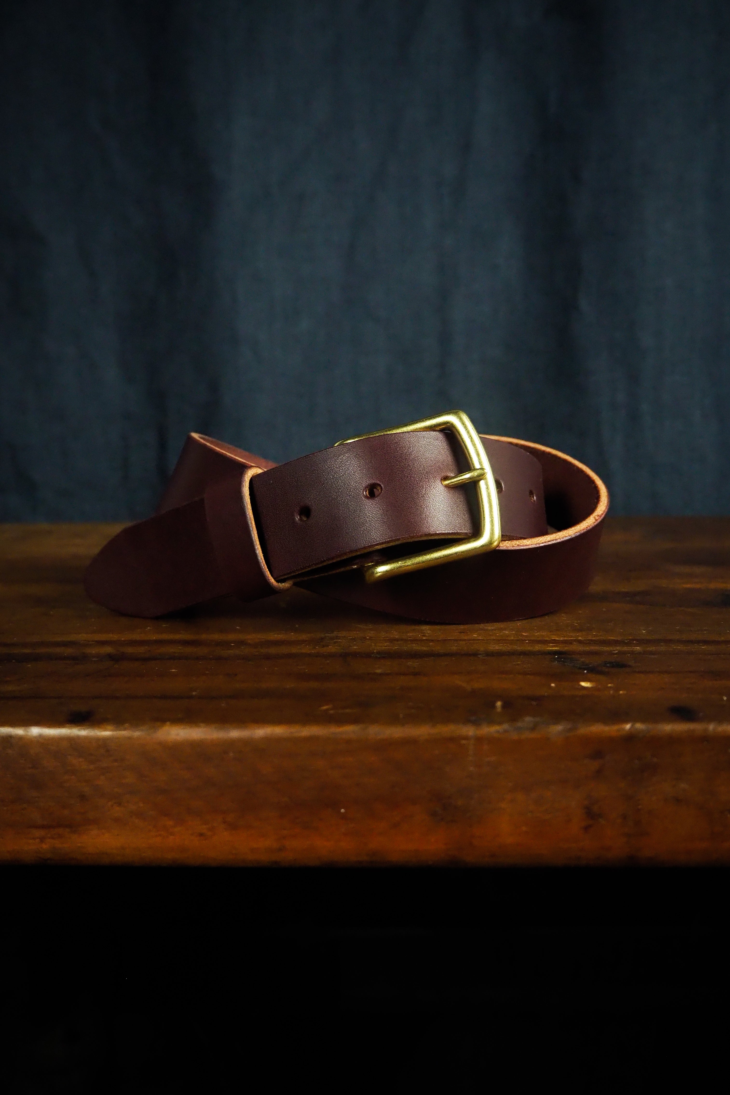 Leather Belt - Burgundy 30 Leather Belt - Burgundy 30