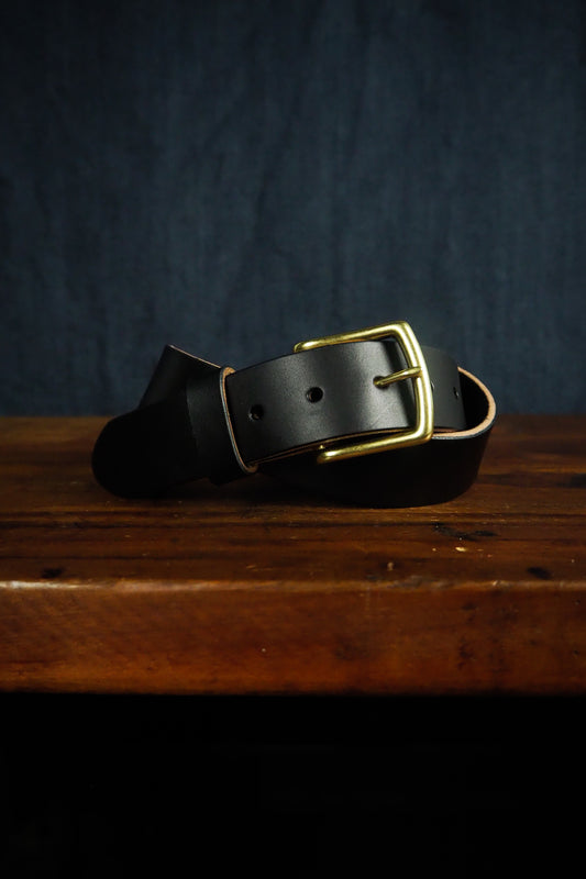Leather Belt - Black