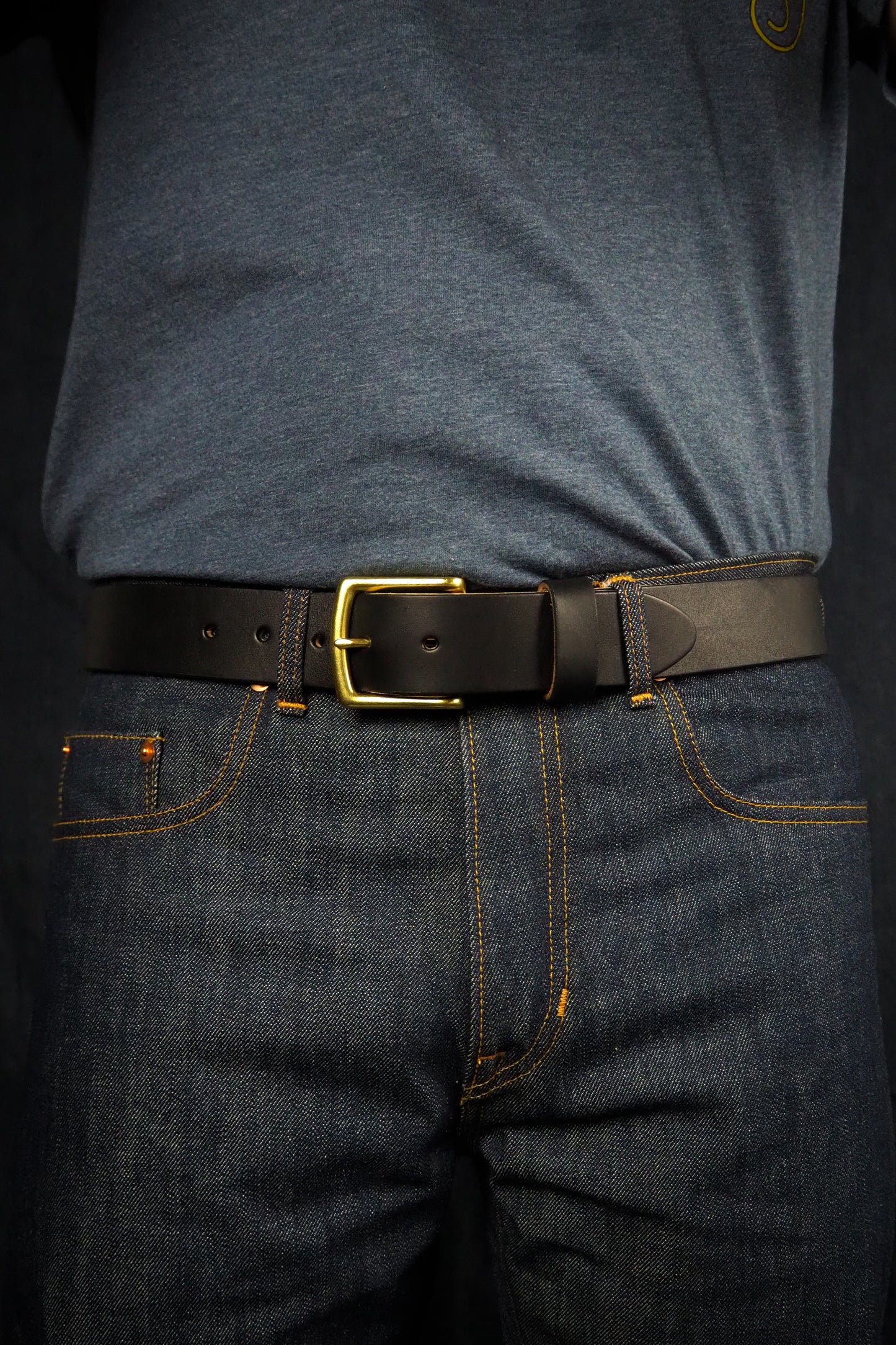 Leather Belt - Black