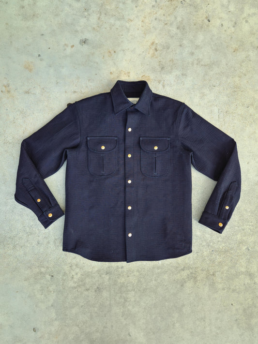 Engineer Shirt - 13oz. Indigo Sashiko