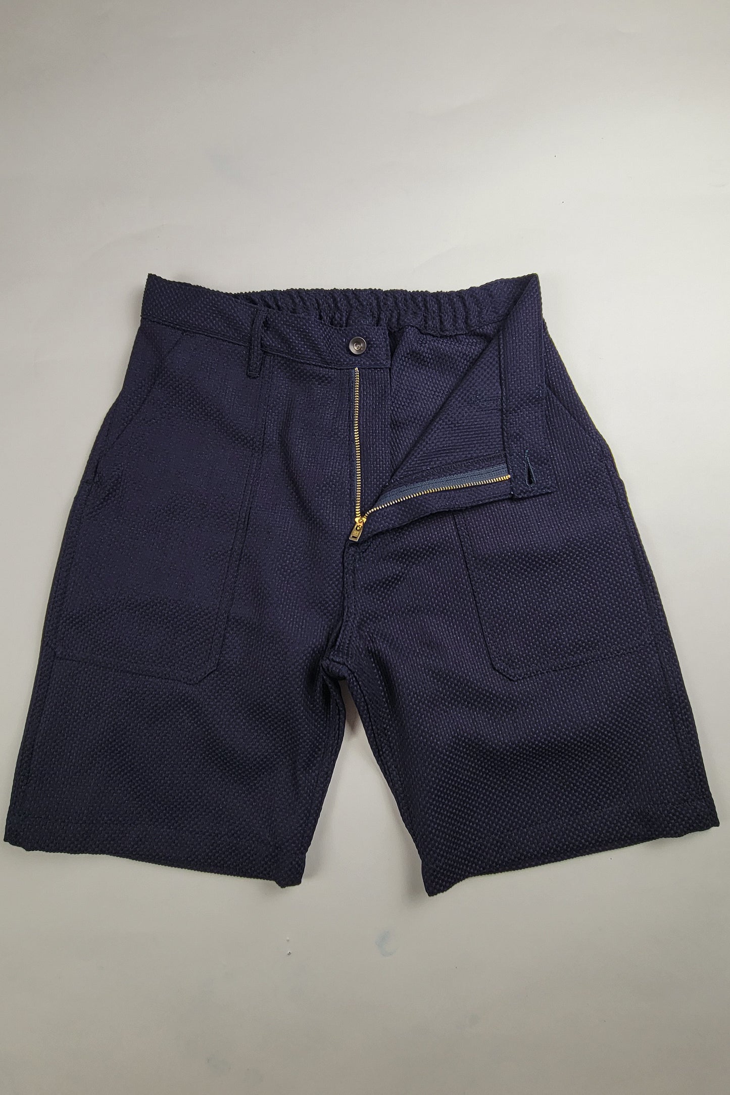 Fatigue Shorts - 12oz. Indigo Sashiko