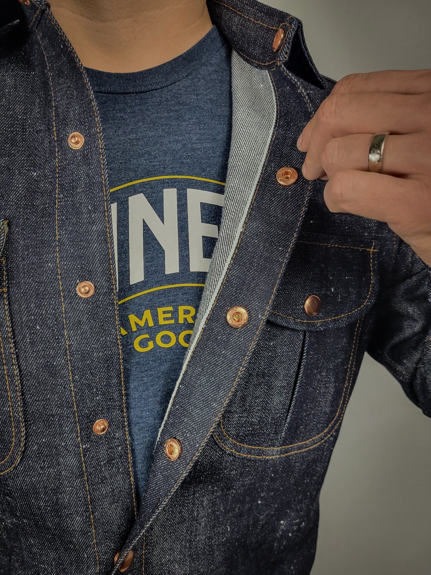 Engineer Shirt - 14oz. Nihon Menpu Hemp Selvedge