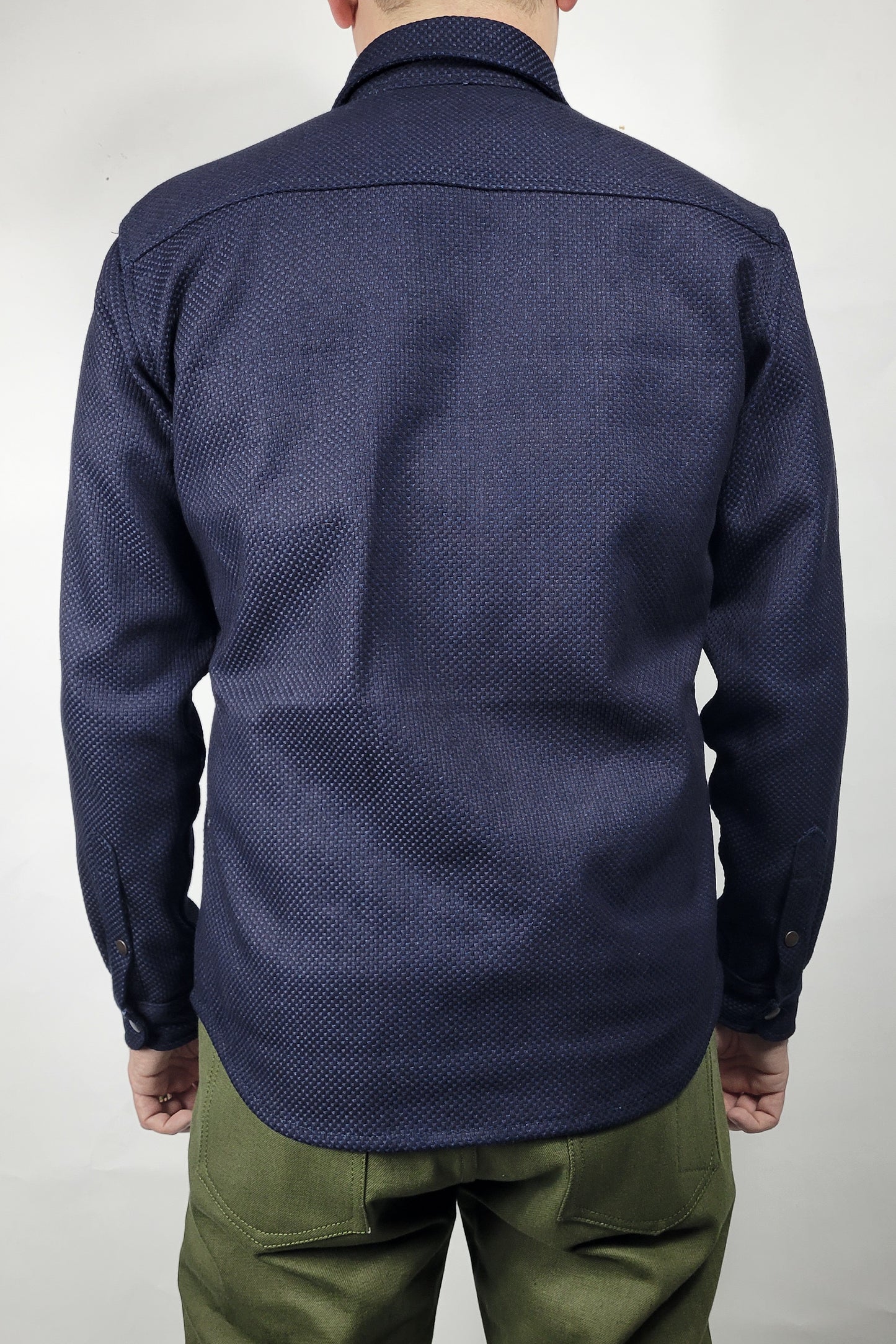 Engineer Shirt - 12oz. Indigo Sashiko