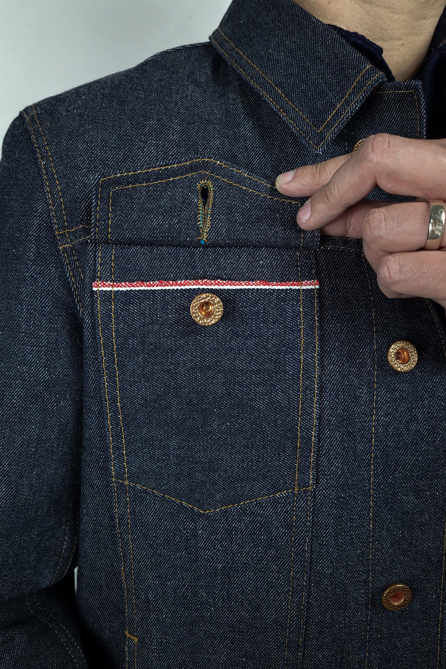 Selvedge Jacket - 14oz. Vidalia Mills