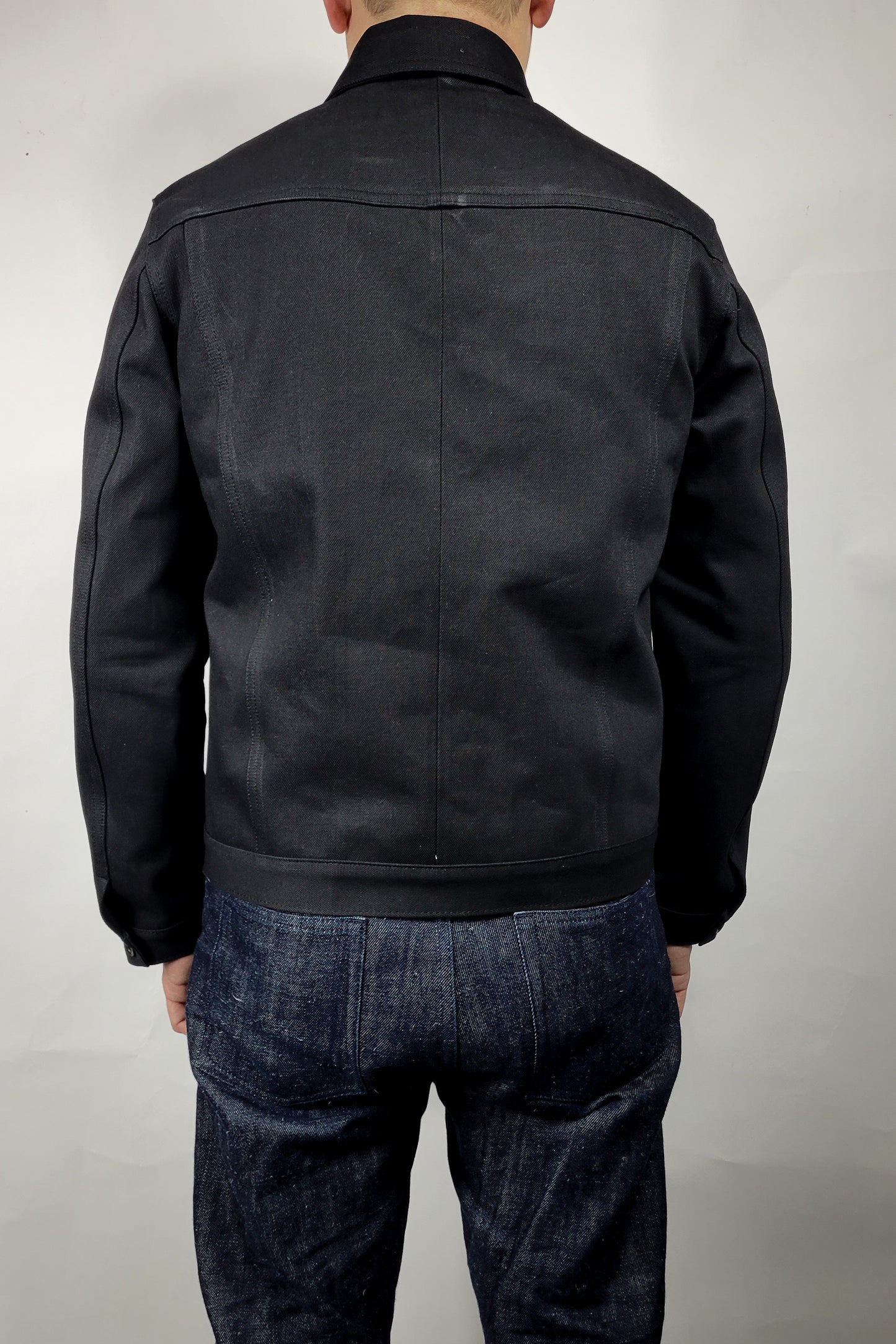 Selvedge Jacket - 13.5oz Vidalia Mills Black