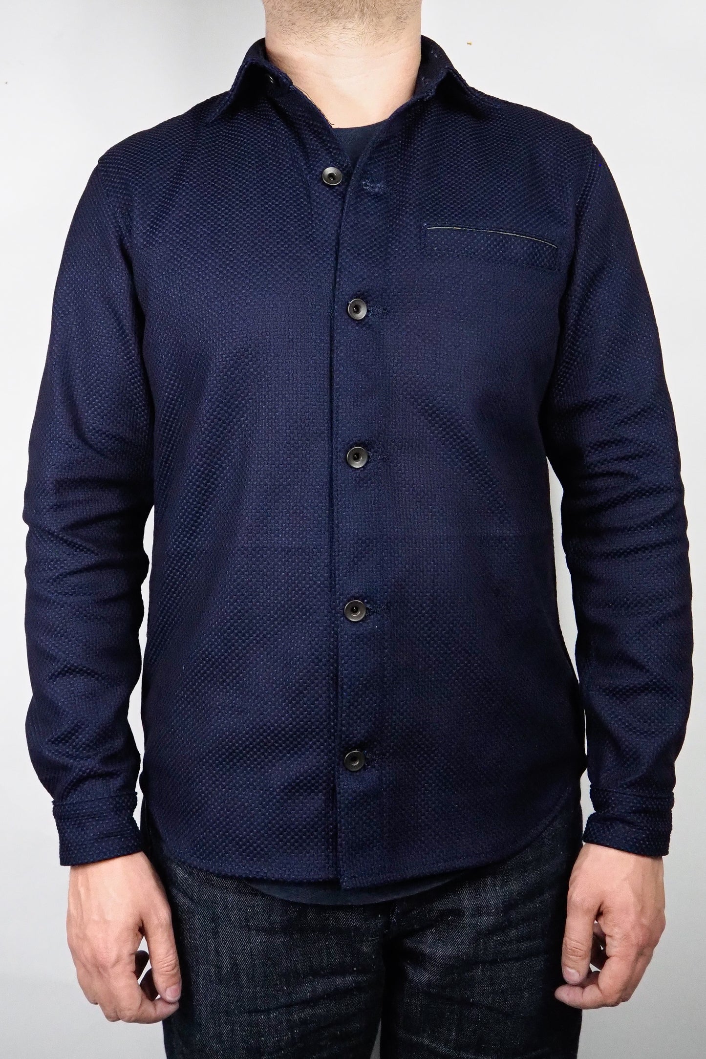 Rugged Workwear x Skinner collab sashiko shirt