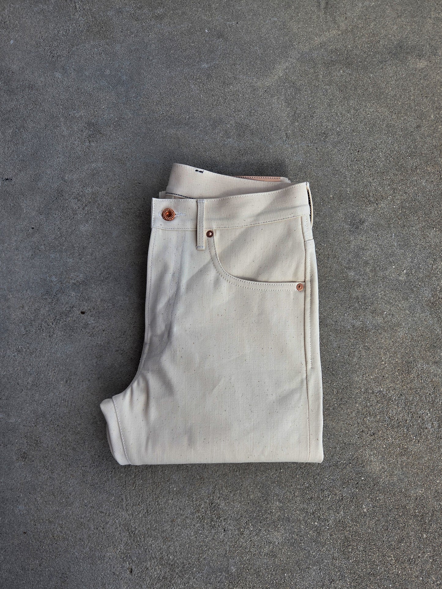 Standard Fit - 13oz. Japanese Ecru Selvedge