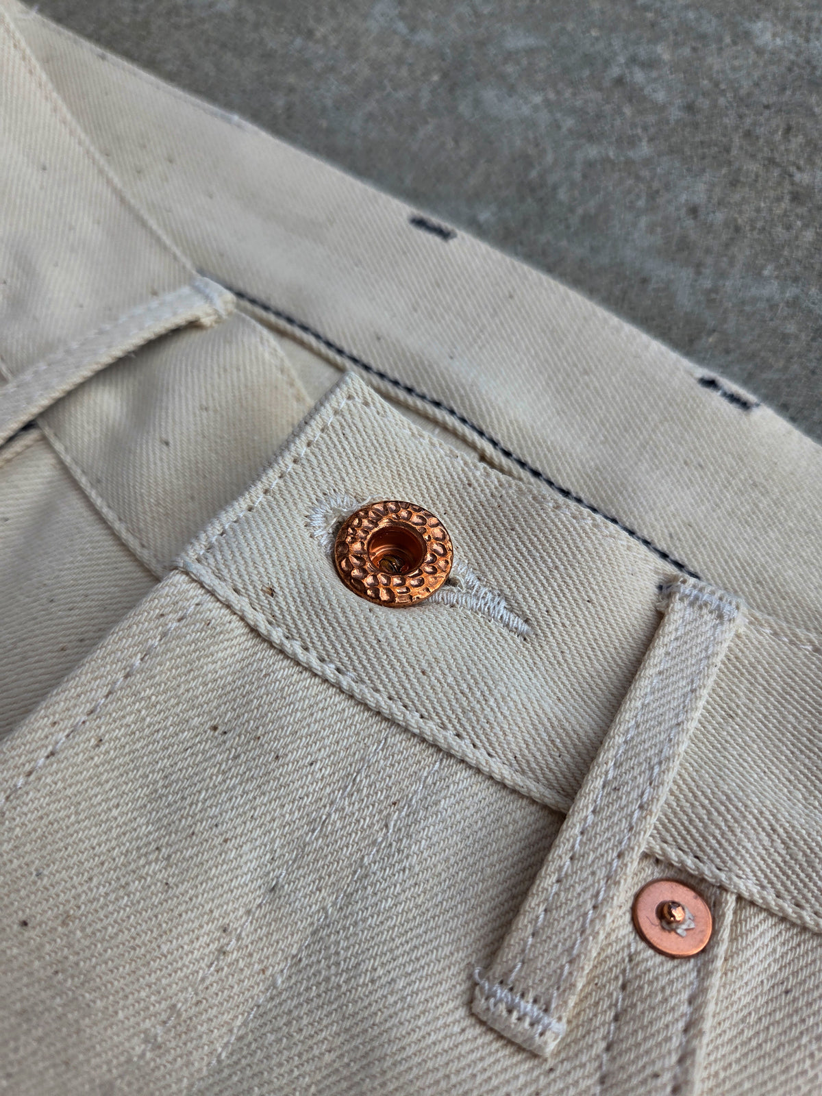 Standard Fit - 13oz. Japanese Ecru Selvedge