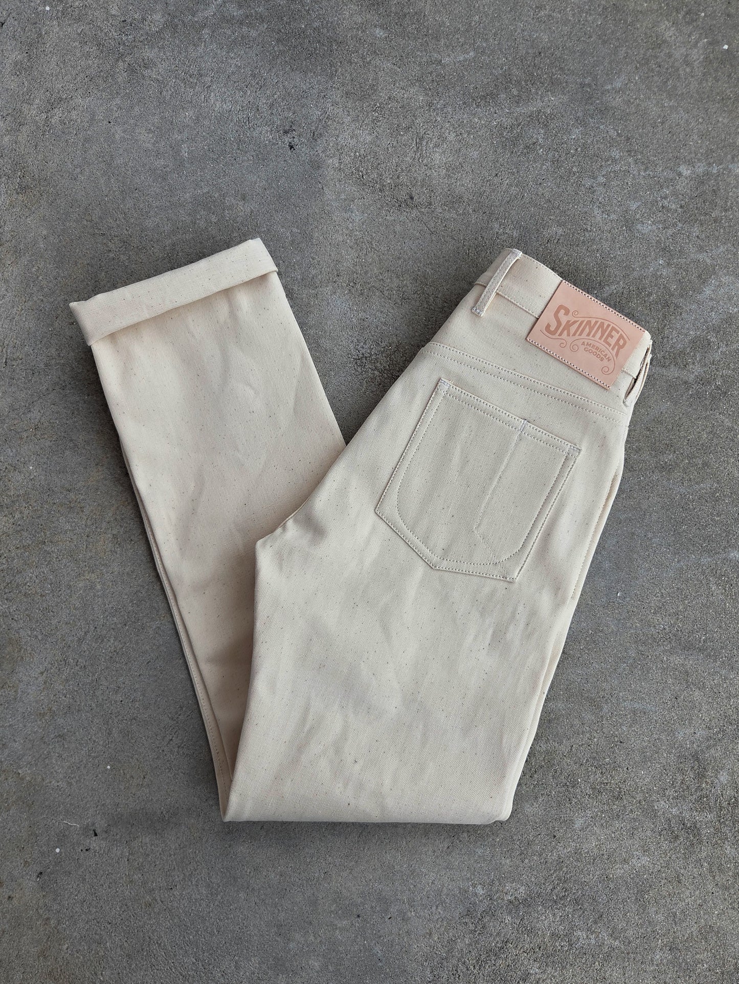 Standard Fit - 13oz. Japanese Ecru Selvedge