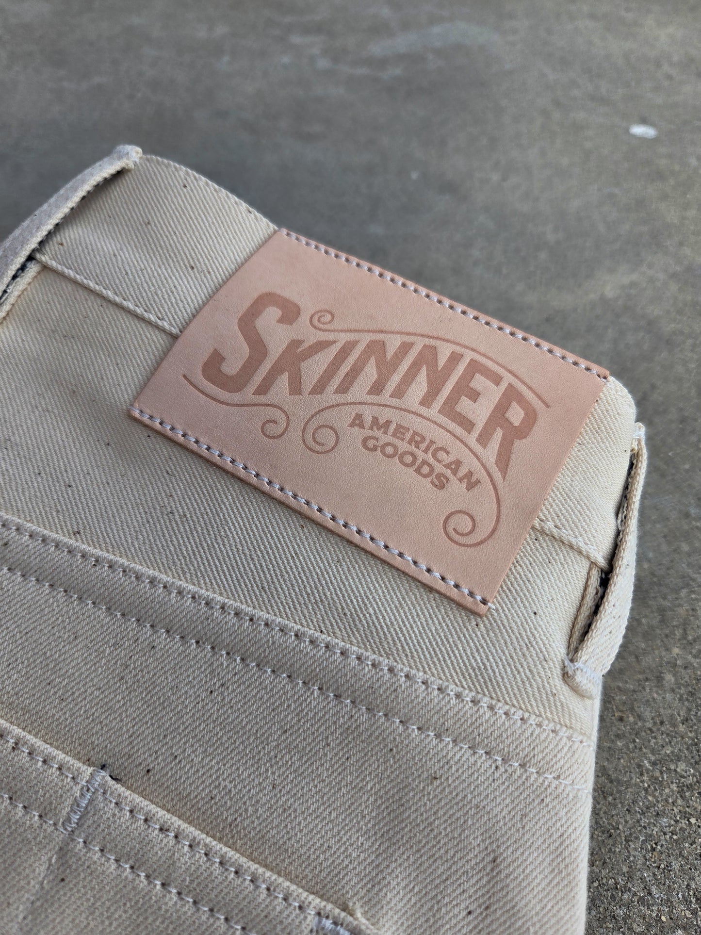 Standard Fit - 13oz. Japanese Ecru Selvedge