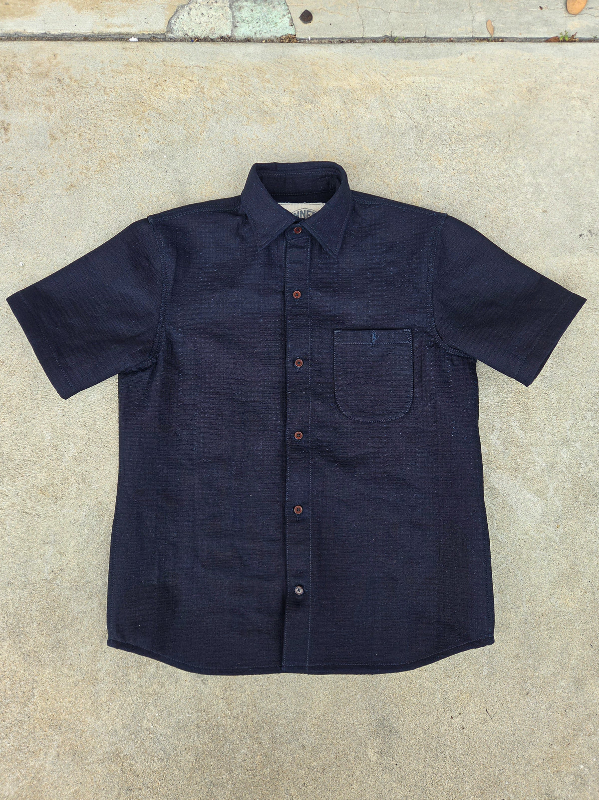 Short Sleeve Shirt - 13oz. Sashiko