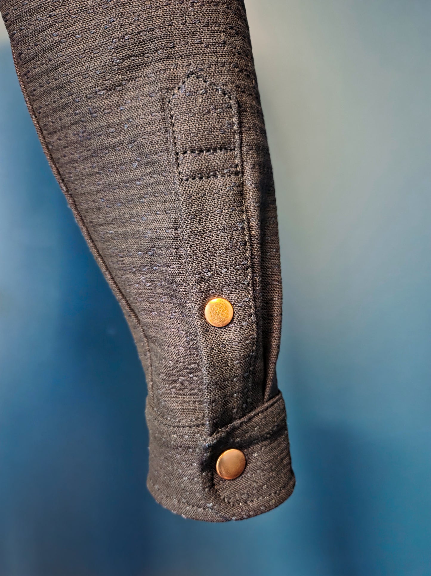 Engineer Shirt - 13oz. Indigo Sashiko