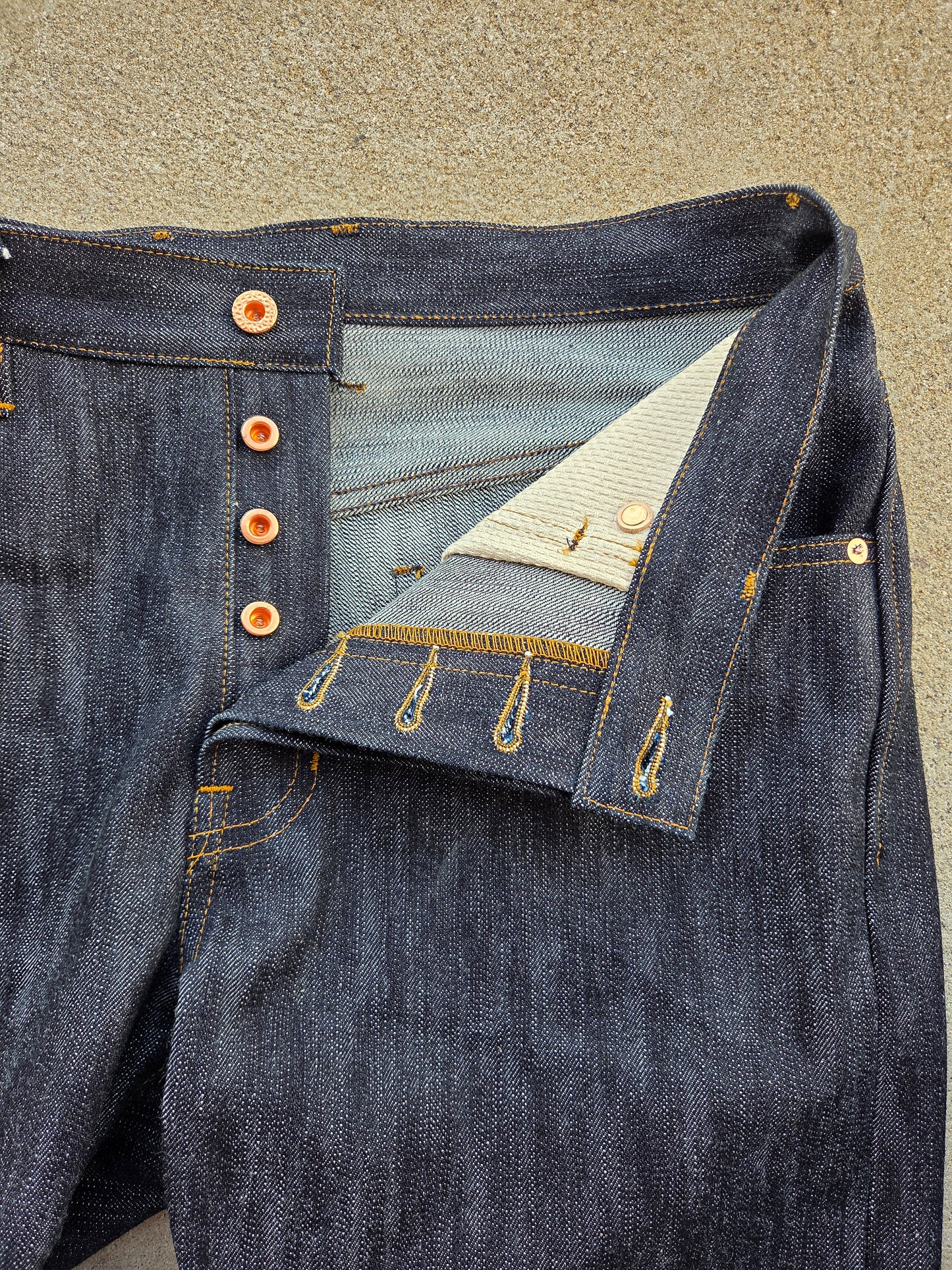 Standard Fit - 18oz. Japanese Selvedge Slub