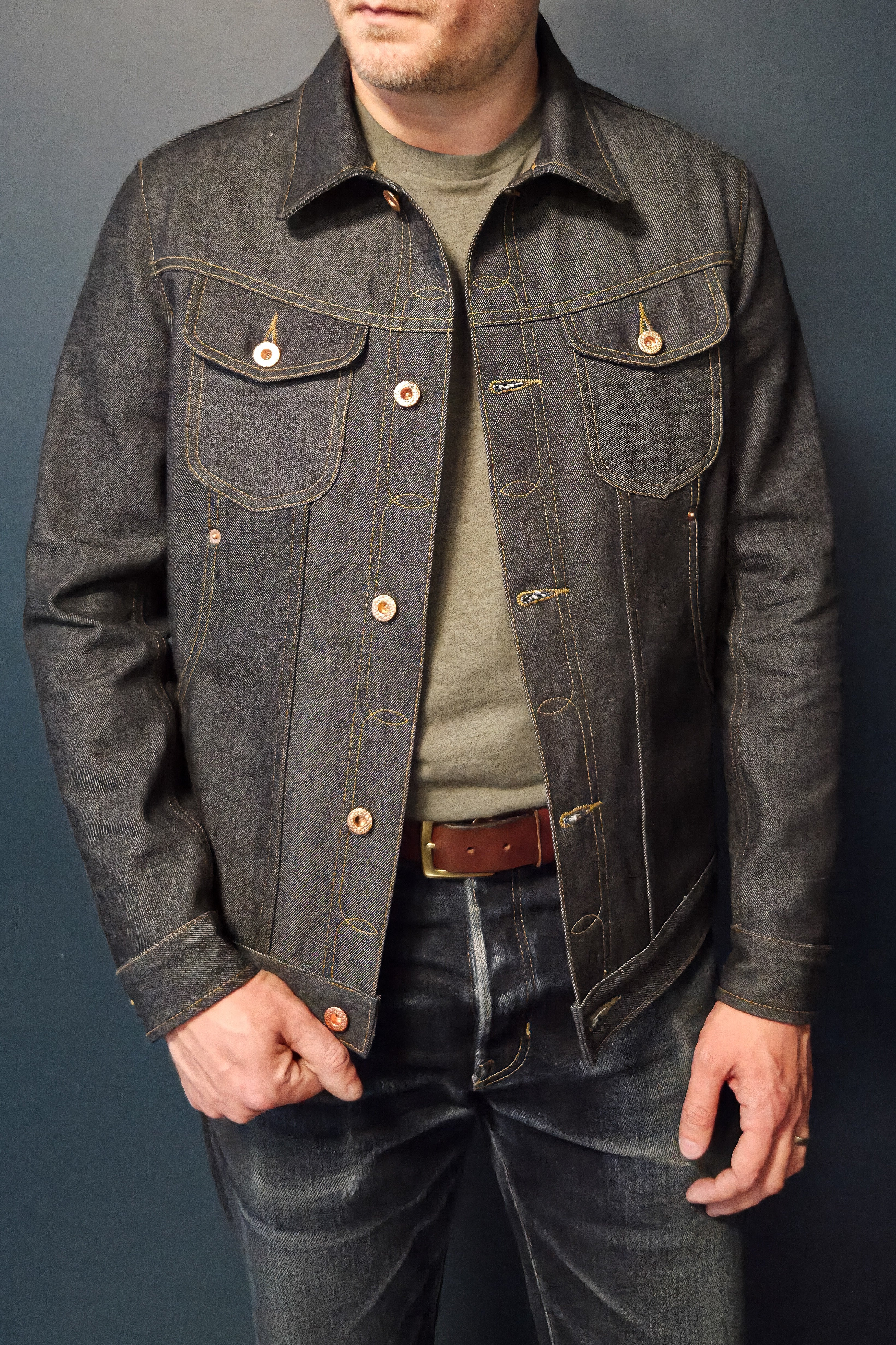 Scout Jacket - 14oz. Vidalia Indigo Selvedge – Skinner American Goods