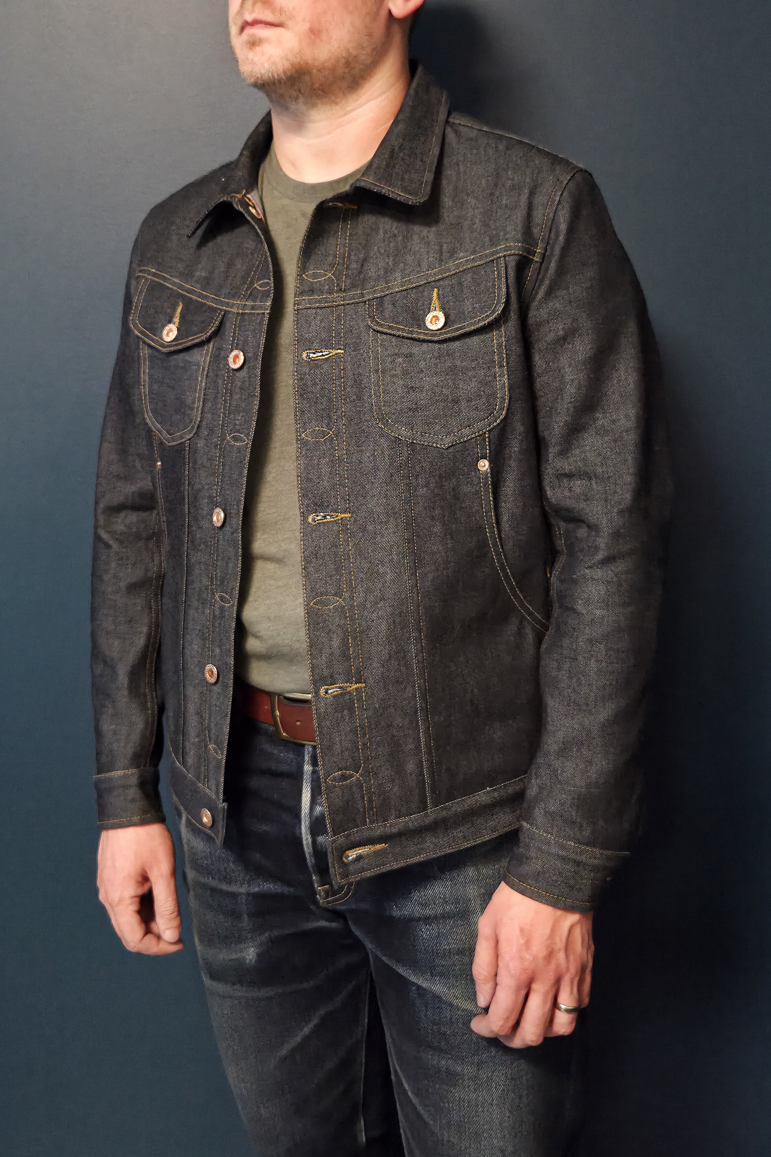 Scout Jacket - 14oz. Vidalia Indigo Selvedge – Skinner American Goods