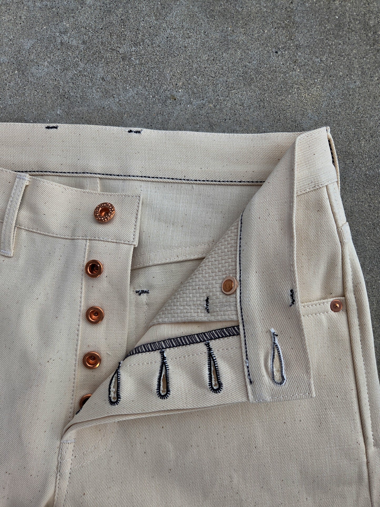Standard Fit - 13oz. Japanese Ecru Selvedge