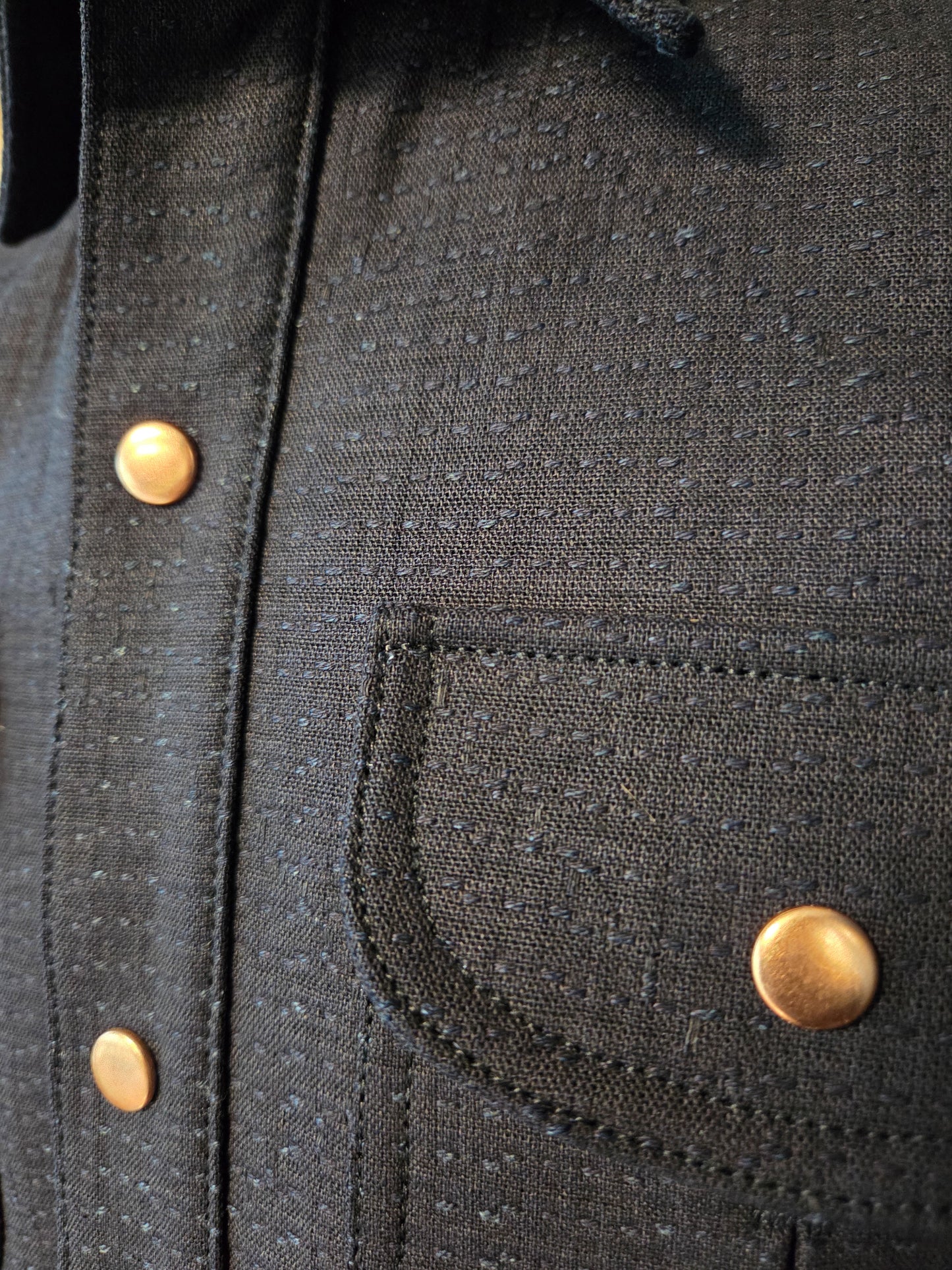 Engineer Shirt - 13oz. Indigo Sashiko